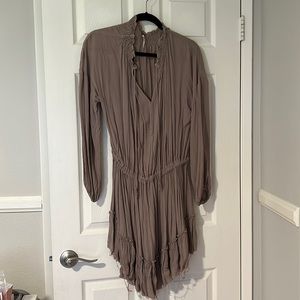 Free people S Beige mini dress